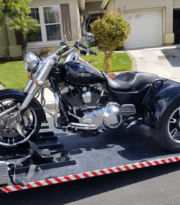 motorcycle towing in San Luis, Arizona